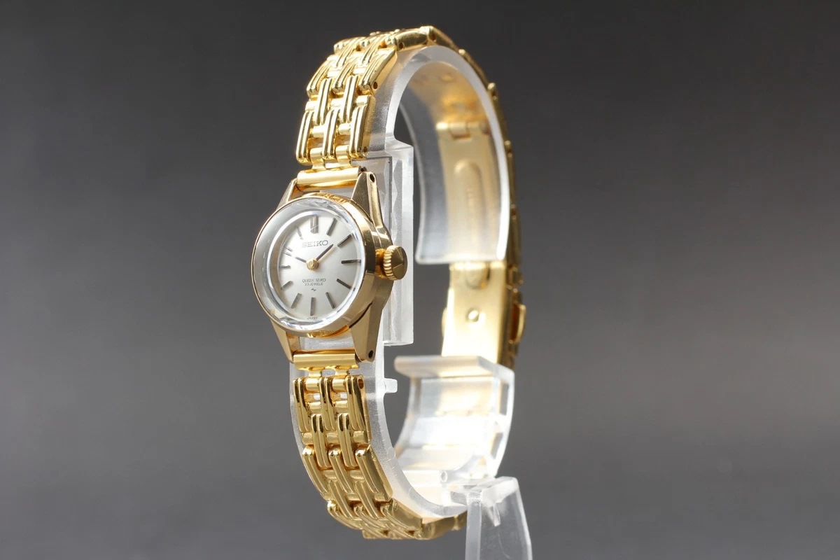 Reloj para mujer vintage 1968 casi como nuevo Seiko Queen 1020-0010 23J...