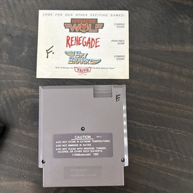 Vintage Bubble Bobble (Nintendo NES, 1988) with manual & dust cover ~ Authentic 