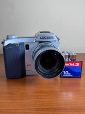 Minolta Dimage 7 Fotocamera Digitale 5.2 MP Funzionante con Memory Card