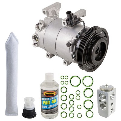 For Hyundai Accent 2010 2011 OEM AC Compressor w/ A/C Repair Kit TCP