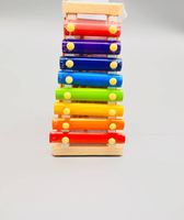 Holz Xylophon FüR Kinder - Xylofon Musikinstrument Glockenspiel Klangspiel