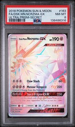 Dusk Mane Necrozma GX 163/156 Secret Rare Ultra Prism