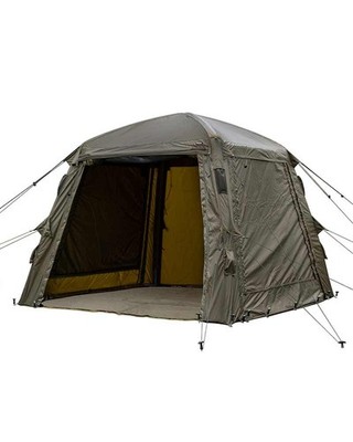 Fox Air Frame Social Shelter Khakigrün 2,5x2,5x2,3m 18kg 8,000mm Wassersäule DA