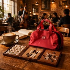 Brettspiel Tasche Schutz Reise Schach Organizer Stabil