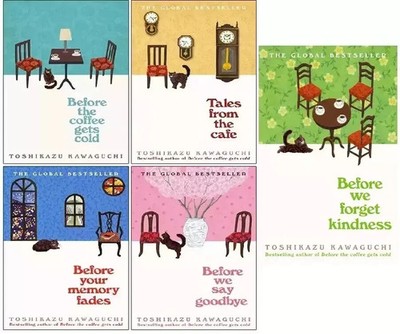 Before the Coffee Get Cold Series 5 Books Set by Toshikazu kawaguchi (Paperback)