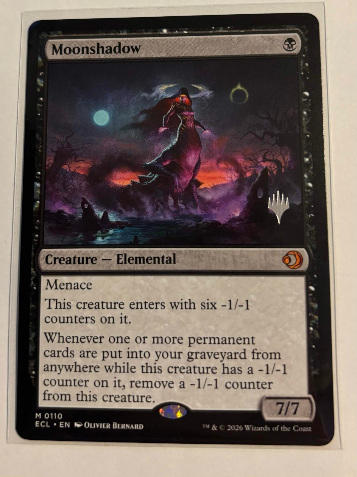 Moonshadow- MTG Lorwyn Eclipsed Promo Pack NM