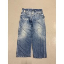 Pointer Brand Mens Carpenter Jeans Light Wash Denim Made in USA Workwear 36x28