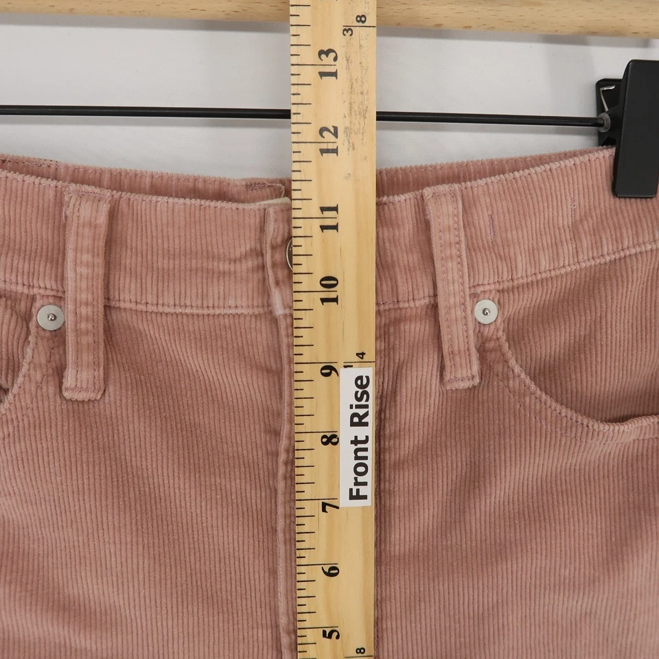 Jean recto Madewell The Perfect vintage pana para mujer 27 rosa cardo pálido Foto 4 de 4