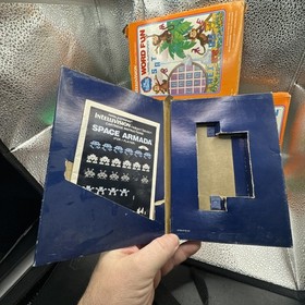 Intellivision Game Lot Of 6 Cartridges With 7 Boxes