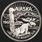 1962 Alaska $20 Alaska Boosters Souvenir Money .999 Fine Silver round! Moose!