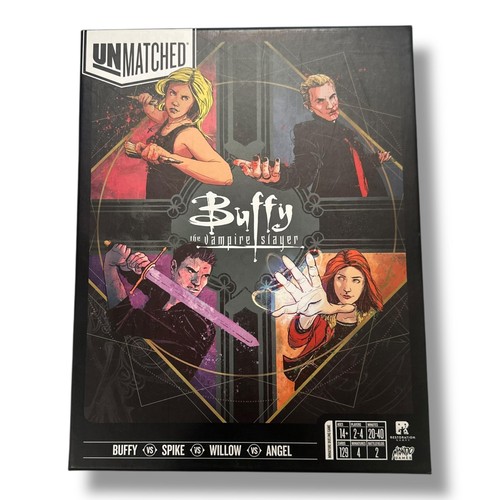 Unmatched Buffy the Vampire Slayer Board Game Restoration Mondo Complete 2-4