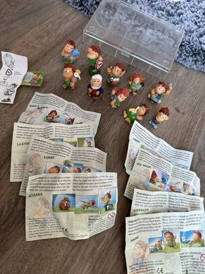 Komplett Set! 10 Ü-Ei Figuren / Die Ötzis kommen mit Beipackzettel - Bild 1 von 4