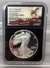 2021 W T-2 American Silver Eagle - NGC - PF 70 Ultra Cameo - First Releases