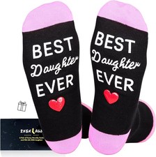 ZXGXLAW Funny Socks Best Ever Dad Birthday Christmas Gifts Idea for Teenagers Wi