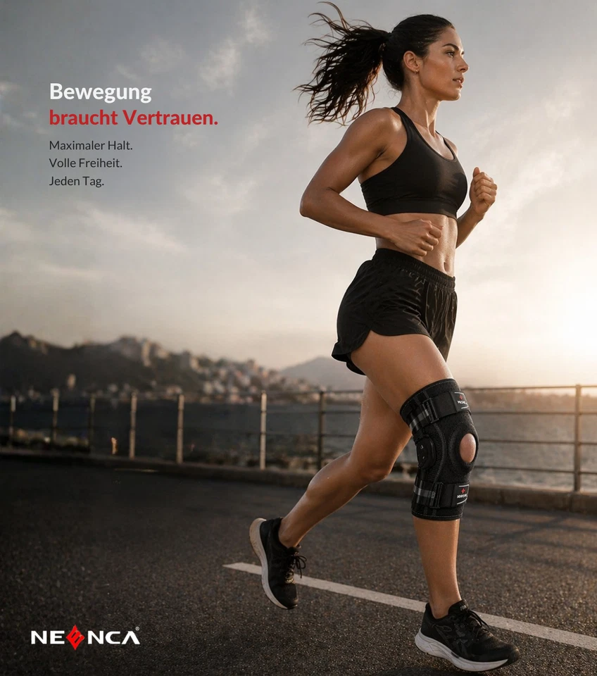 NEENCA Kniebandage – Stabil & schmerzlindernd bei Sport, Arthritis & Meniskus - Bild 2 von 4