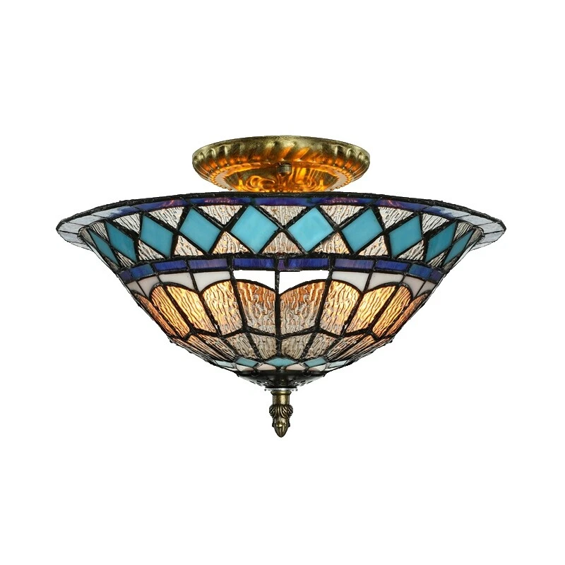 Glass Art Deco Chandeliers & Ceiling Fixtures