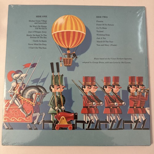 Walt Disney's Story and Songs from Babes in Toyland Vinyl Record ST-3913 1961 - Picture 3 of 4