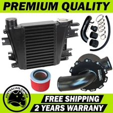 Upgrade Aluminium Intercooler,Airbox+Piping Kit For Nissan Patrol ZD30 3.0L