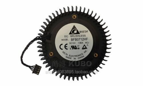 1PC NVIDIA GTX960/970/980/1060/1080 RX480 graphics card fan BFB0712HF 12V 1.8A - Bild 6 von 7
