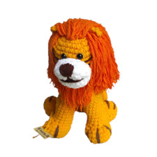 Adorable Crocheted Lion Plush Soft  Cuddly - Perfect gift for Kids