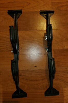vintage E-Z mount pickup truck gun rack rear window 2 double | eBay