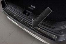 Ladekantenschutz Edelstahl schwarz für Kia Sportage V NQ5 vor Mopf 1.2022-5.2025
