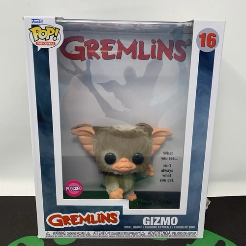 Funko Pop! VHS Cover Gremlins Gizmo 16 Vinyl Figure Flocked Vaulted Exclusive