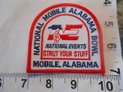 NATIONAL HOLIDAY BOWL Mobile Alabama NATIONAL EVENTS PATCH