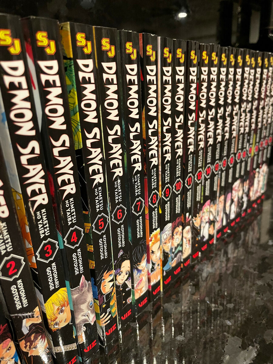 1 Vol. of Demon Slayer Kimetsu no Yaiba Manga English Version (Vol