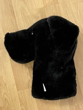 Daphne's Black Dog Lab Plush Golf Club Head Cover 12"