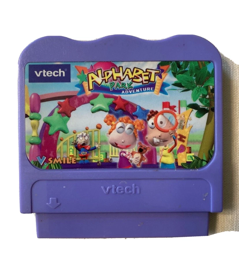 Lot of 3 V Tech V Smile Games Cartridges  Cinderella, Spiderman, Alphabet - Image 4 of 4