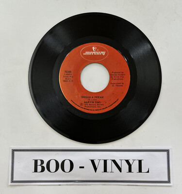 #ad #ad Northern Soul Marvin L. Sims Dream A Dream 7” Vinyl Record EX GBP 14.73