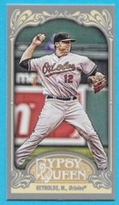 2012 Topps Gypsy Queen Mini - Black - Green - Photo Variation - You Pick