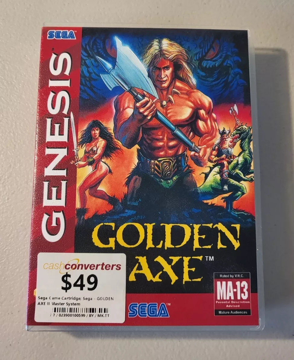Golden axe sega genesis sales