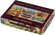 From Vines To Wines Board Game Adult Learning, Wine Tasting Game Urban Trend NEW