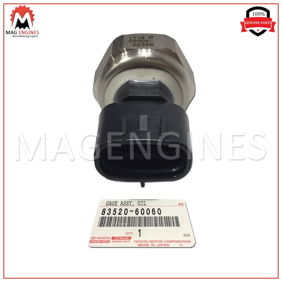 83520-60060 GENUINO OEM TRANSMISOR DE PRESIÓN DE ACEITE CONJUNTO DE MEDIDOR 8352060060 Foto 3 de 4