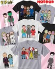 VIPwees Childrens Quality T-Shirt Horror Movie Inspired Caricatures ChooseDesign