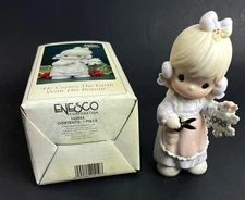 PRECIOUS MOMENTS - HE COVERS THE EARTH WITH HIS BEAUTY - 142654 Figurine 1995