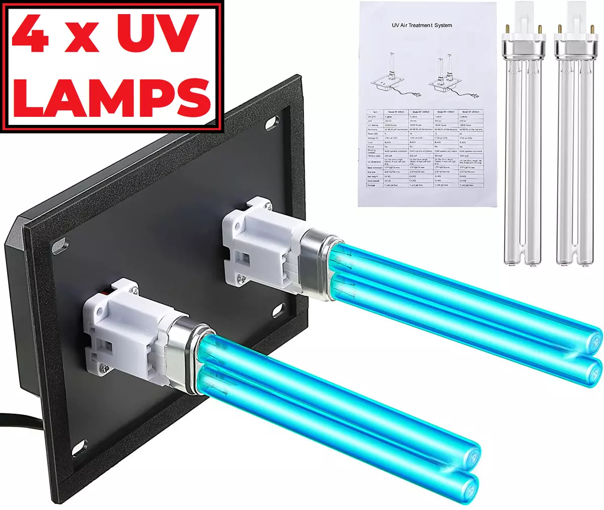 Uv duct sale