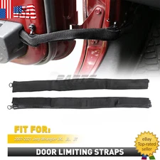 Door Limiting Strap Swing Door Check Limiter for Jeep Wrangler TJ JK Accessories
