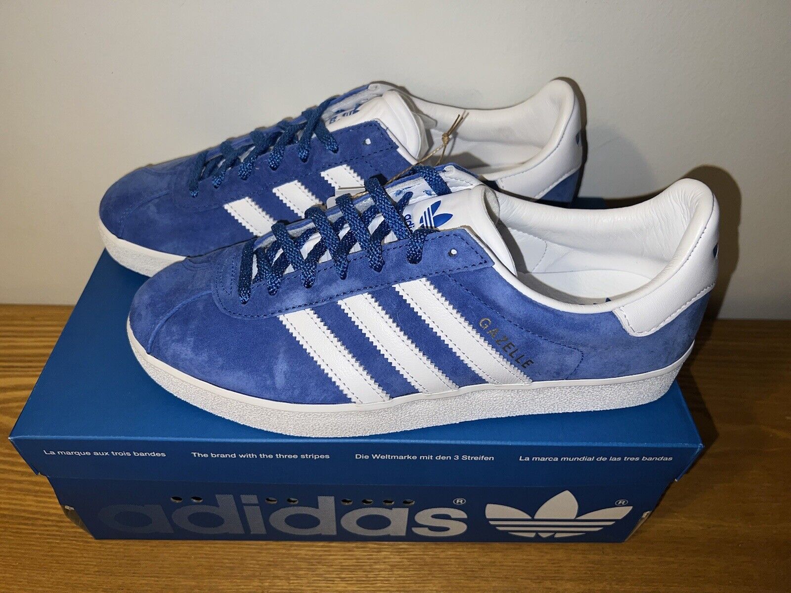 residentie personeelszaken meer Titicaca Adidas Gazelle 85 Blue Bird Casual Sneakers Shoes Trainer FZ5593 Men&#039;s  Size 8-13 | eBay