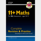 11 Plus Year 6 GL Maths Complete Revision & Practice with Answer Ages 10-11 CGP