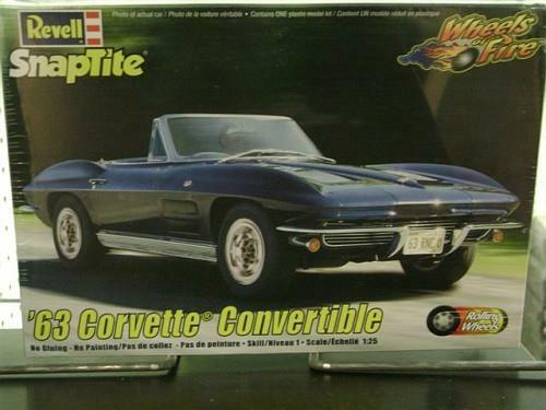 Revell 1923 63 Corvette Convertible Model Kit For Sale Online Ebay