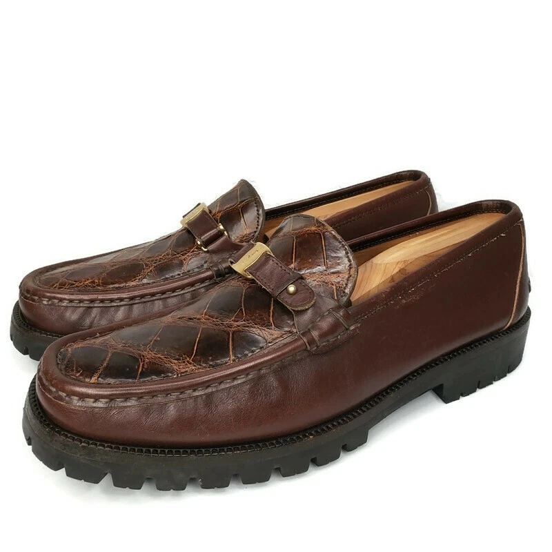 Ferragamo lug shop sole loafer