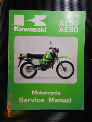 Werkstatthandbuch Kawasaki AE50 AE80 Reparaturanleitung Service Manual ab 1981