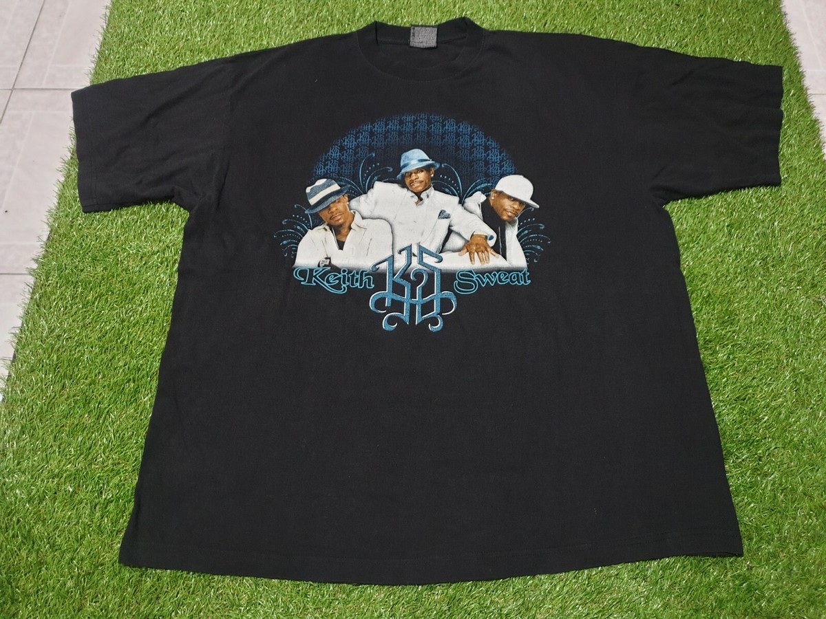 VINTAGE Keith Sweat R&B Music T-shirt Rare 90s Rap Tee XL | eBay