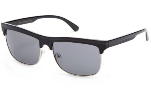 Occhiali da sole uomo classici montatura plastica leggera cerniera metallo vestibilità comoda moda - Foto 2 di 10