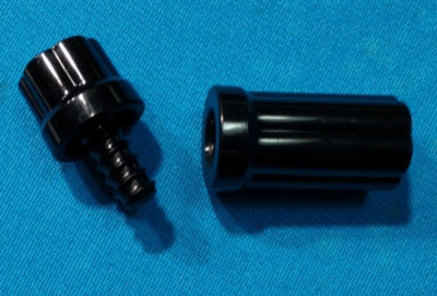 Pool Cue Joint Protectors Joint Thread Cap Billiards 2 pieces, 3/8x8 Radial