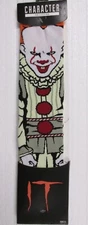 Adult Pennywise "IT" Novelty Crew Socks Fits Shoe Size M 8-10 / W 10+