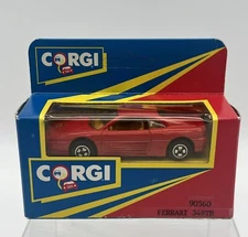 Vintage 1994 CORGI AUTO CITY RED FERRARI 348 TB VHTF New In Box Diecast 1/64